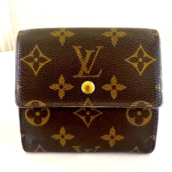 Louis Vuitton Monogram Wallet W Hook Porto Monvier - Picture 1 of 9